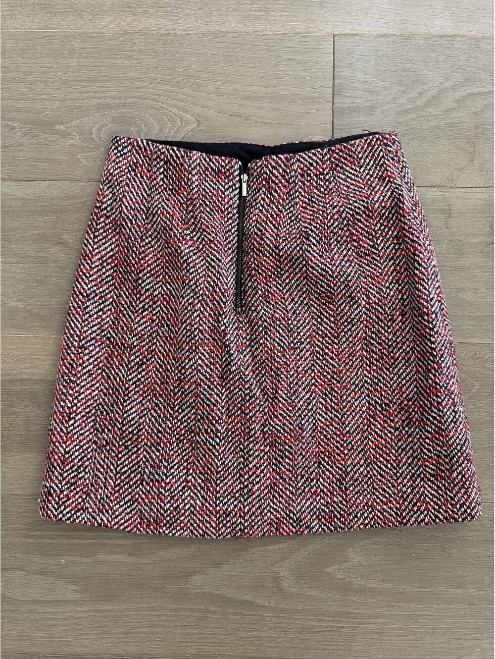 Loft Tweed Mini Skirt